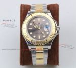 Perfect Replica Rolex Yachtmaster Replica Review  - Gray Dial Rolex Yachtmaster Watch